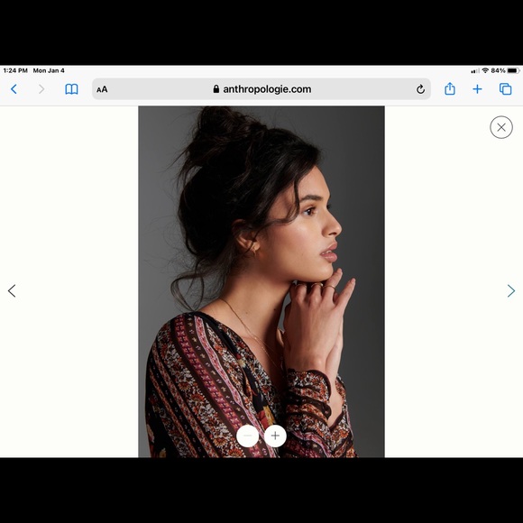 Caitlin Maxi Dress Multicolored Xlarge NWT - Picture 4 of 5